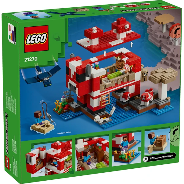 LEGO® MINECRAFT® ΤΟ ΣΠΙΤΙ-ΑΜΑΝΙΤΟΓΕΛΑΔΑ