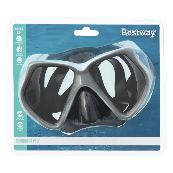 BESTWAY DOMINATOR PRO MASK GREY-WHITE