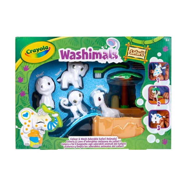 CRAYOLA WASHIMALS ΣΕΤ ΣΑΦΑΡΙ
