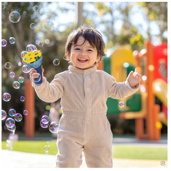 BUBBLE MACHINE 450ML - SMURFS