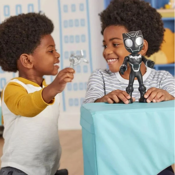 SPIDERMAN MARVEL SPIDEY AND HIS AMAZING FRIENDS SUPERSIZED HERO BLACK PANTHER