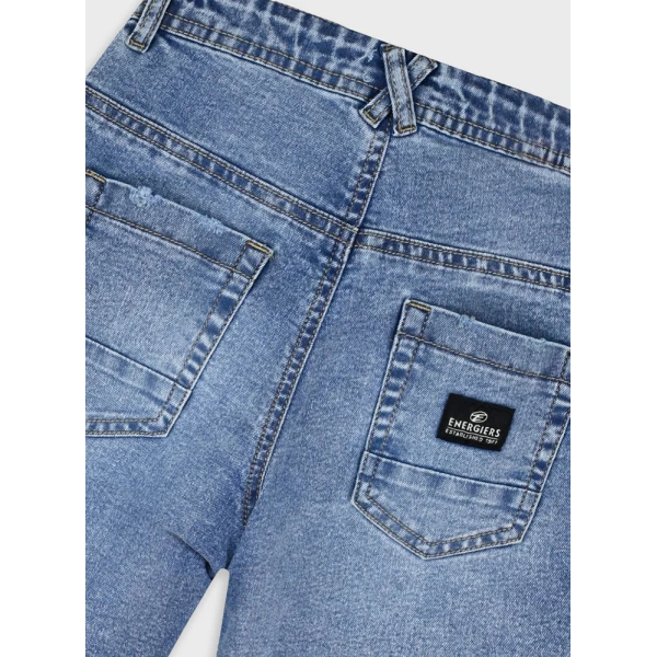 ENERGIERS BERMUDA SHORTS BOY BLUE DENIM