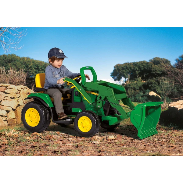 PEG-PEREGO ELECTRICAL VEHICLE BULLDOZER 12V GROUND LOADER
