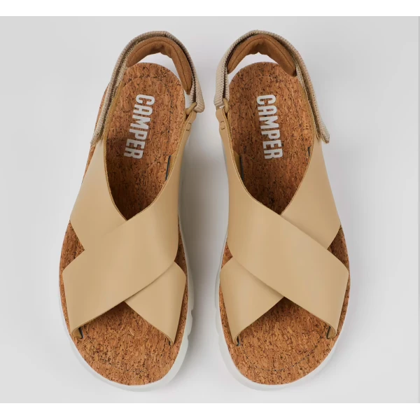 CAMPER WOMEN\'S SANDALS ORUGA BEIGE