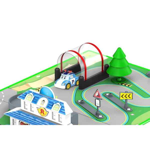 ROBOCAR POLI BROOMS TOWN MAP ΑΡΧΗΓΕΙΟ
