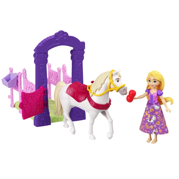 DISNEY PRINCESS ΜΙΝΙ ΚΟΥΚΛΕΣ ΠΡΙΓΚΙΠΙΚΟΙ ΣΤΑΒΛΟΙ - RAPUNZEL & MAXIMUS