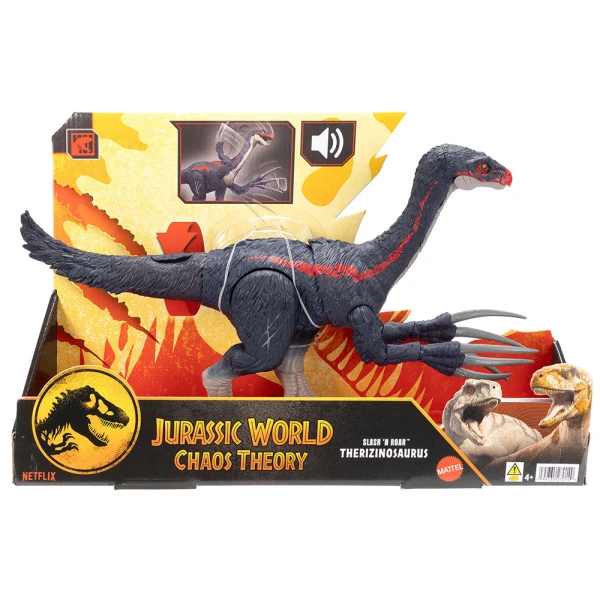 JURASSIC WORLD CHAOS THEORY - SLASH \'N ROAR THEROZINOSAURUS