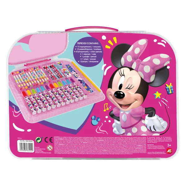 AS ART CASE DRAWING SET DISNEY MINNIE FOR AGES 3+