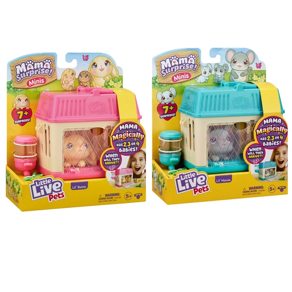 LITTLE LIVE PETS MAMA SURPRISE MINIS - 2 DESIGNS