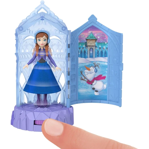DISNEY FROZEN REVEAL - MINI SURPRISE DOLL AND SMALL CASTLE PLAYSET