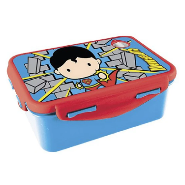 PLASTIC FOOD CONTAINER PP SUPERMAN PRESCHOOL