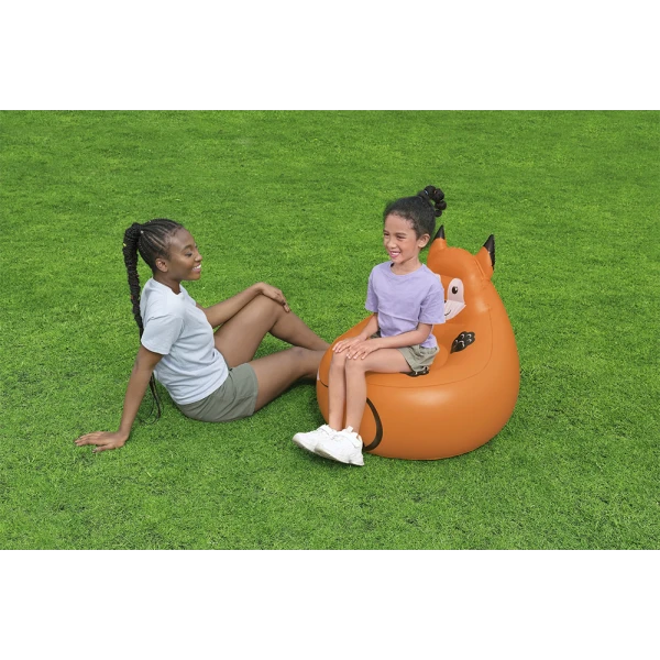 BESTWAY CHILDREN INFLATABLE CHAIR 72X72X64 cm  COZY CRITTERS - FOX