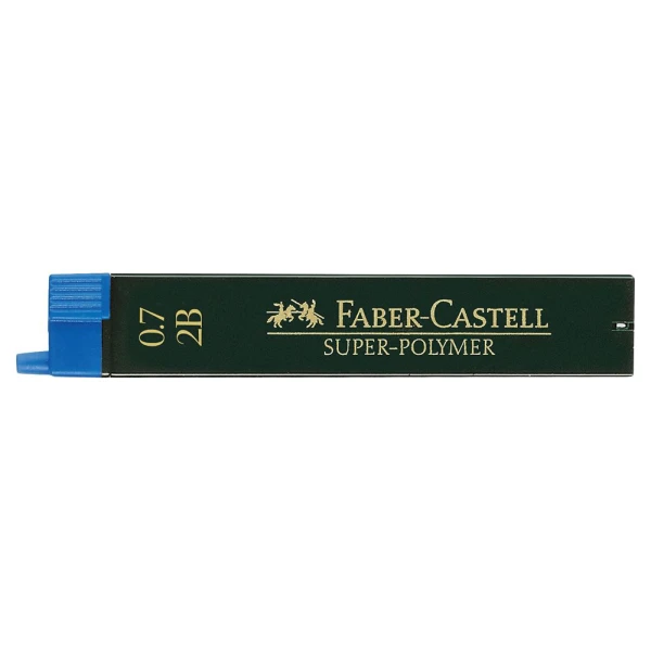 FABER-CASTELL ΠΕΡΙΕΚΤΗΣ 12 ΜΥΤΕΣ POLYMER 0,7mm 2B 