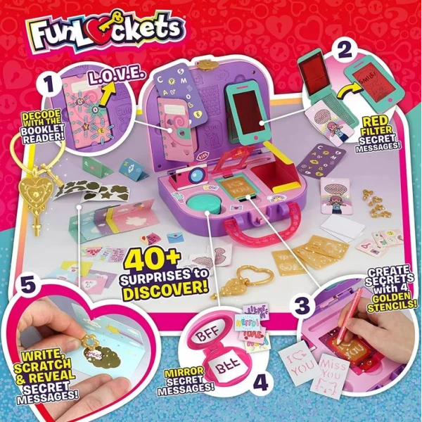 FUNLOCKETS MYSTERY SUITCASE