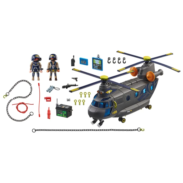 PLAYMOBIL CITY ACTION TACTICAL UNIT - RESCUE AIRCRAFT