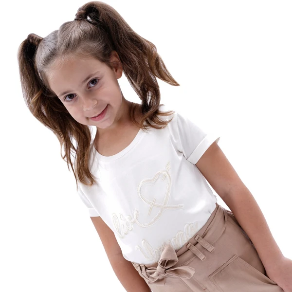ENERGIERS GIRL\'S BLOUSE ECRU