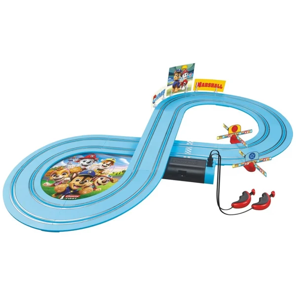 CARRERA FIRST SET 1:50 PAW PATROL MARSHALL & CHASE ON THE TRACK 2.4m