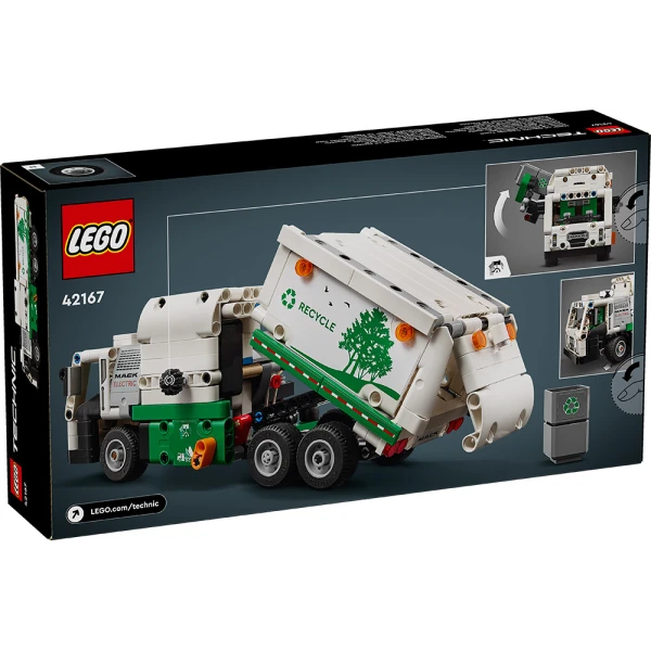LEGO® TECHNIC™ MACK® LR ELECTRIC GARBAGE TRUCK