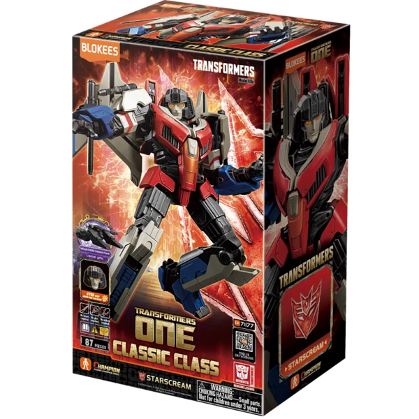 BLOKEES BUILDABLE FIGURE TRANSFORMERS CLASSIC CLASS - STARSCREAM