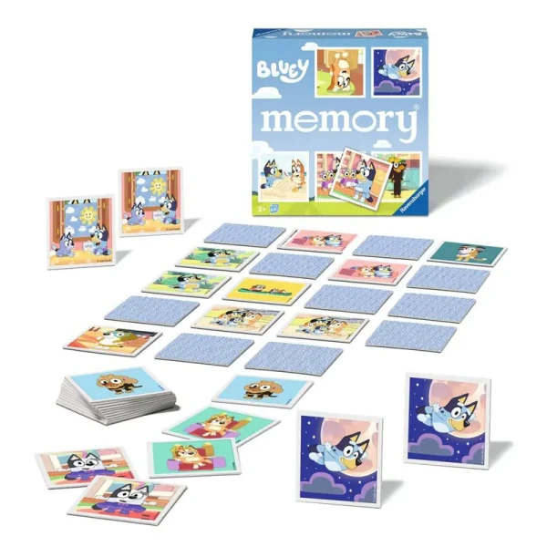 RAVENSBURGER MEMORY GAME BLUEY