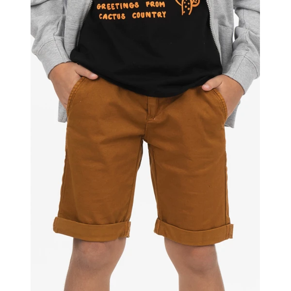 ENERGIERS BOY BERMUDA PANTS TAN