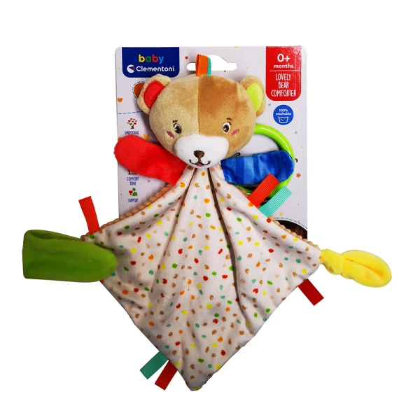 BABY CLEMENTONI FOR YOU ΒΡΕΦΙΚΟ ΠΑΙΧΝΙΔΙ ΚΟΥΔΟΥΝΙΣΤΡΑ ΜΑΛΑΚΟ ΑΡΚΟΥΔΑΚΙ ΓΙΑ 0+ ΜΗΝΩΝ 