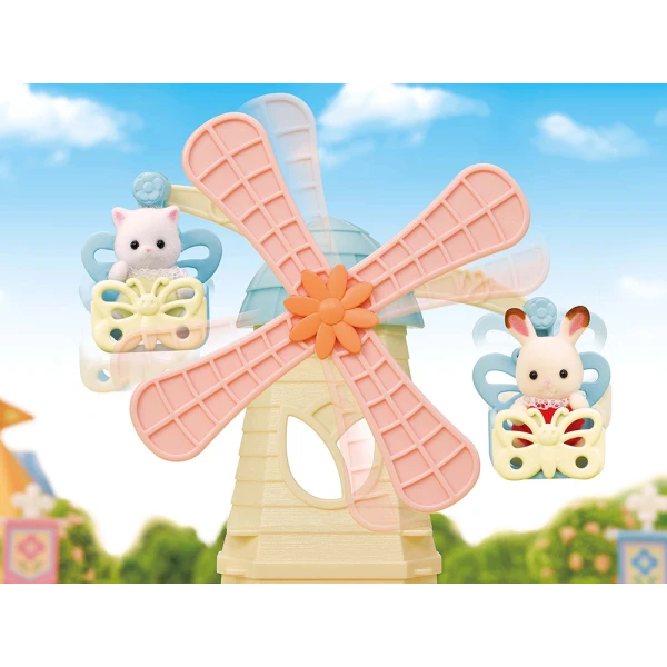THE SYLVANIAN FAMILIES BABY WINDMILL PARK 5526