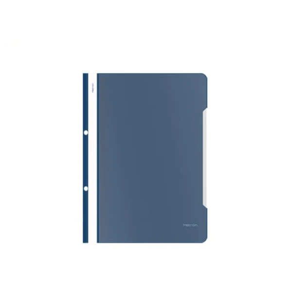 METRON PLASTIC FOLDER BLUE