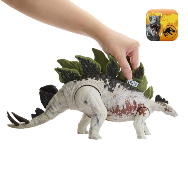 JURASSIC WORLD GIGANTIC TRACKERS - STEGOSAURUS