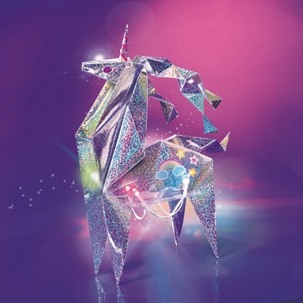 4M ORIGAMI LIGHTNHNG UNICORN