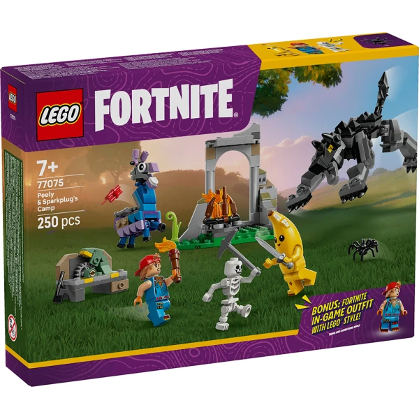 LEGO® FORTNITE® PEELY & SPARKPLUGʼS CAMP