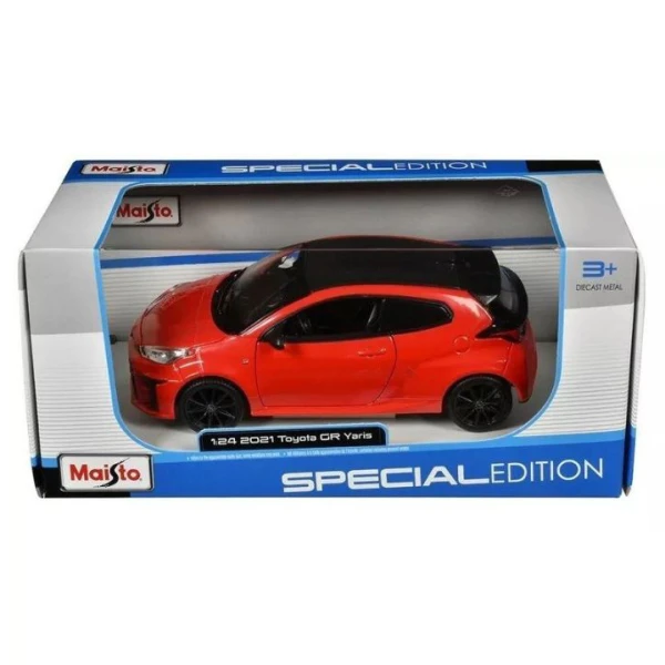 MAISTO 1:24 SPECIAL EDITION 2021 TOYOTA GR YARIS RED