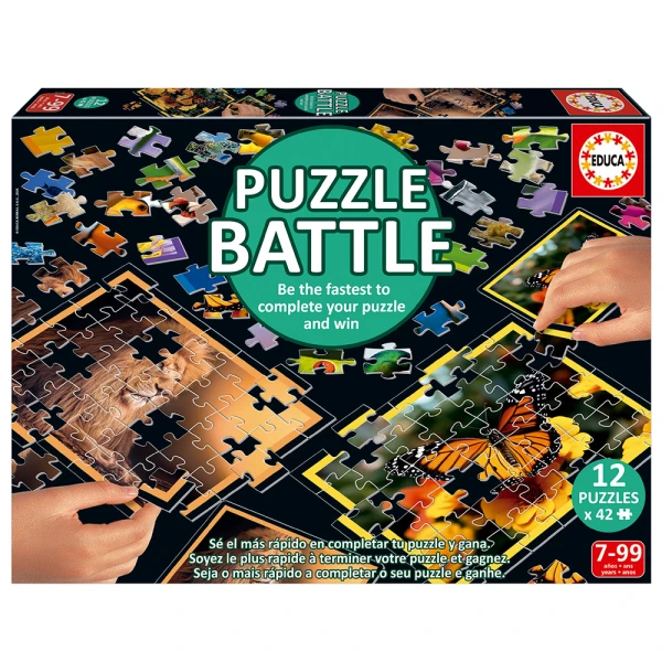 EDUCA PUZZLE 504 pcs NATURA PUZZLE BATTLE