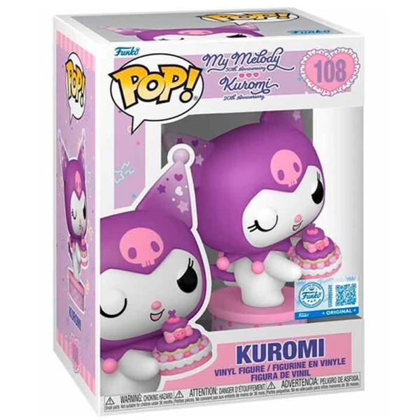 FUNKO POP! SANRIO MY MELODY-KUROMI VINYL FIGURE KUROMI 108