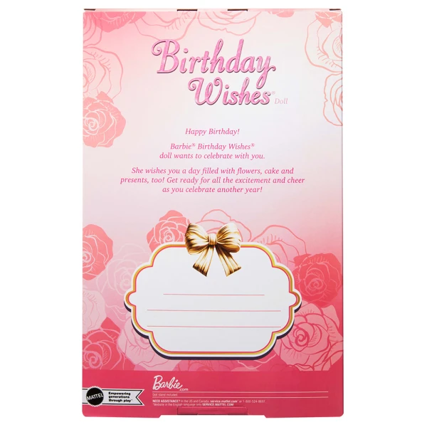 ΣΥΛΛΕΚΤΙΚΗ ΚΟΥΚΛΑ BARBIE SIGNATURE - BIRTHDAY WISHES