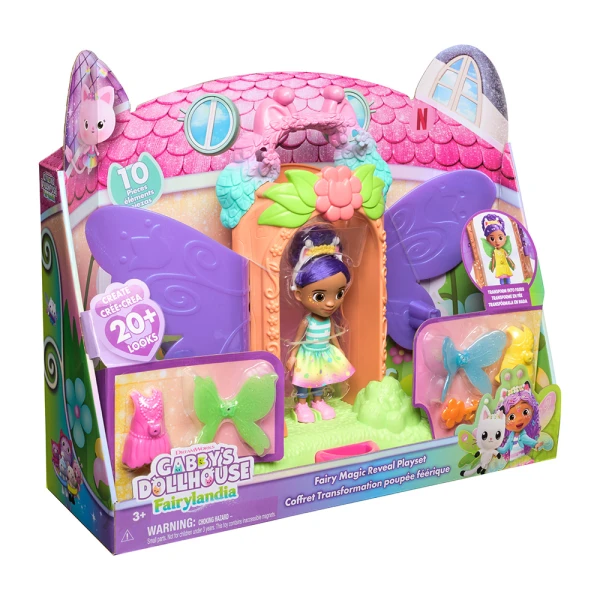 GABBY\'S DOLLHOUSE FAIRYLANDIA - ΣΕΤ ΠΑΙΧΝΙΔΙΟΥ FAIRY MAGIC REVEAL