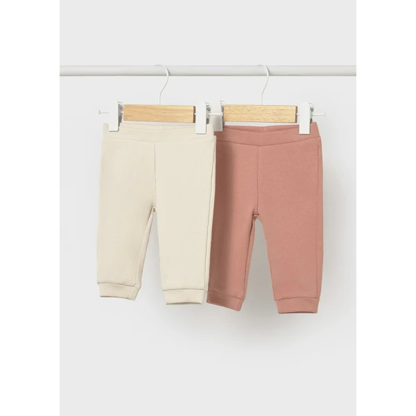 MAYORAL SET 2 LEGGINGS SOFT ORANGE