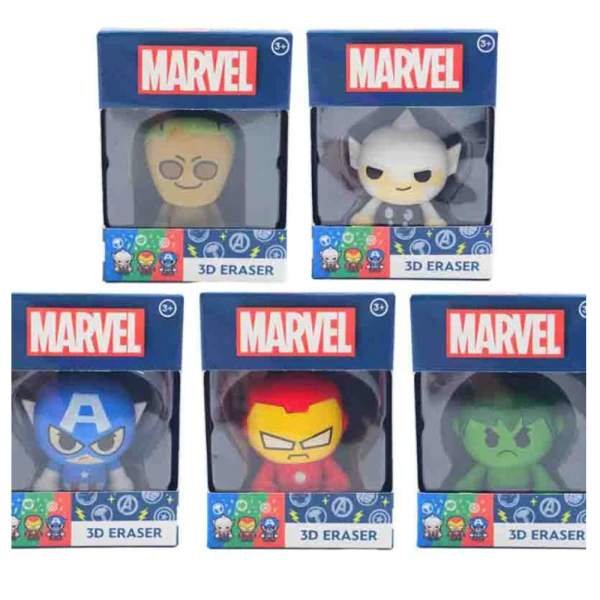 MARVEL 3D ΓΟΜΑ - 5 ΣΧΕΔΙΑ