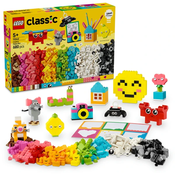 LEGO® CLASSIC CREATIVE HAPPY BOX