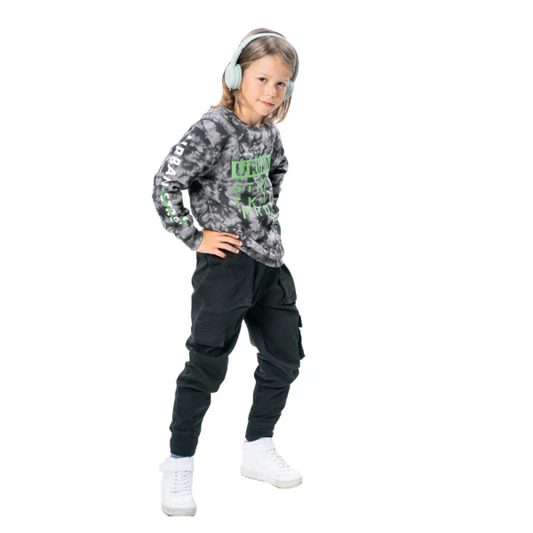 ENERGIERS BOYS TROUSERS BLACK