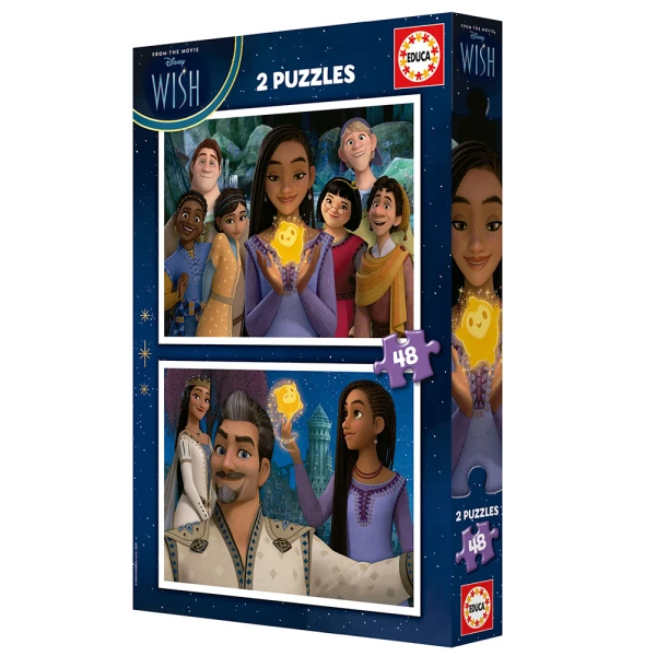 EDUCA PUZZLE 2X48 pcs DISNEY WISH