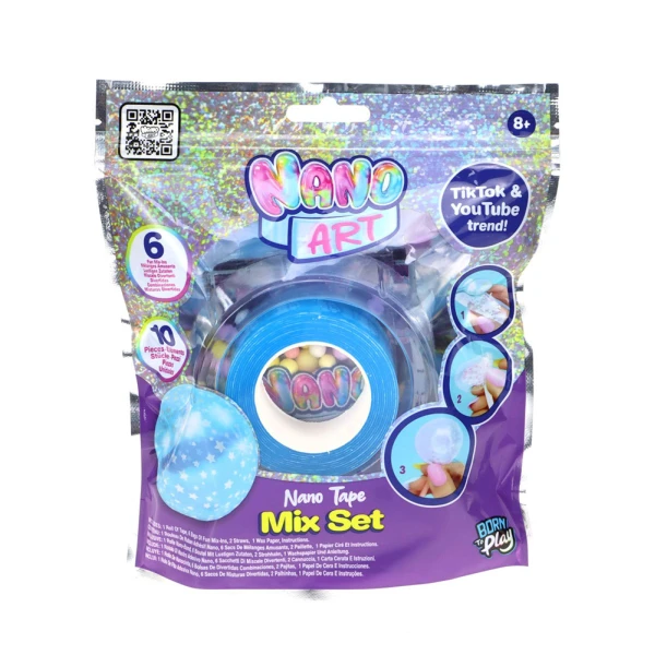 NANO ART TAPE MIX - 6 DESIGNS