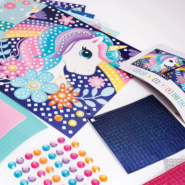 HAPPIHOBBI CRAFT SET MOSAIC WITH STICKERS DREAMWORLD