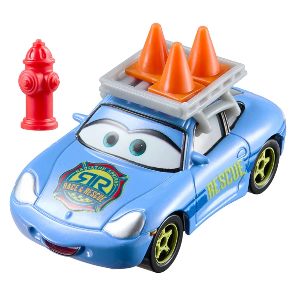 CARS RACE & RESCUE CAR WITH ACCESSORIES SALLY