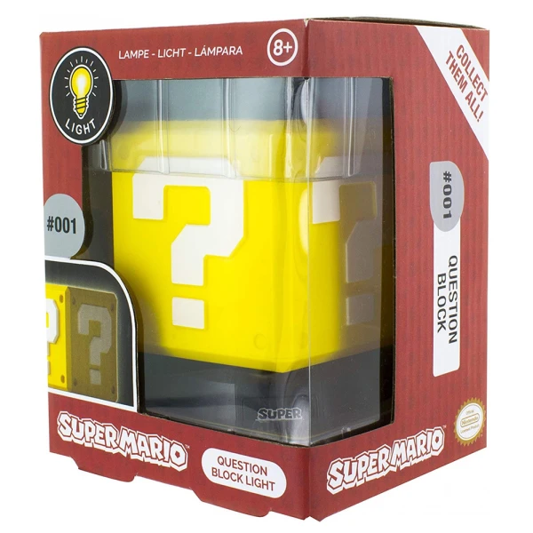 PALADONE NINTENDO SUPER MARIO - 3D ΦΩΤΙΣΤΙΚΟ QUESTION BLOCK (PP4372NNV2)