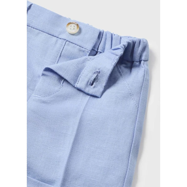 MAYORAL SET TROUSERS SHORT VEST DARK AZURE