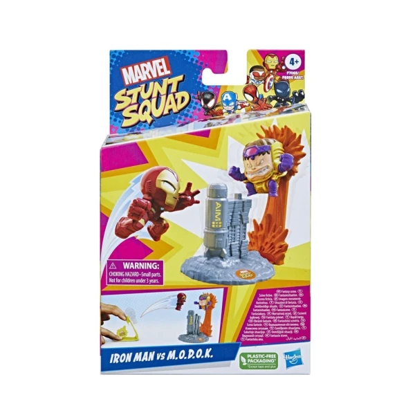 MARVEL STUNT SQUAD IRON MAN VS. M.O.D.O.K.