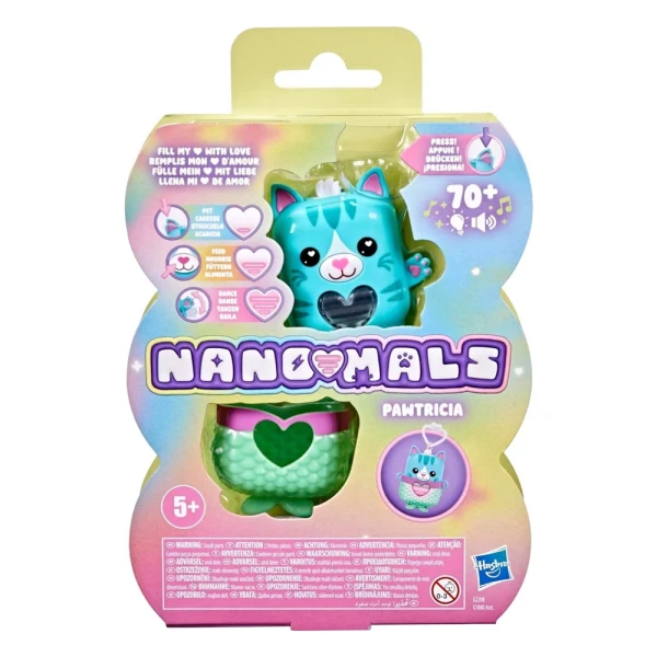 NANO-MALS ELECTRONIC FIDGET PET - PAWTRICIA THE BLUE KITTY 