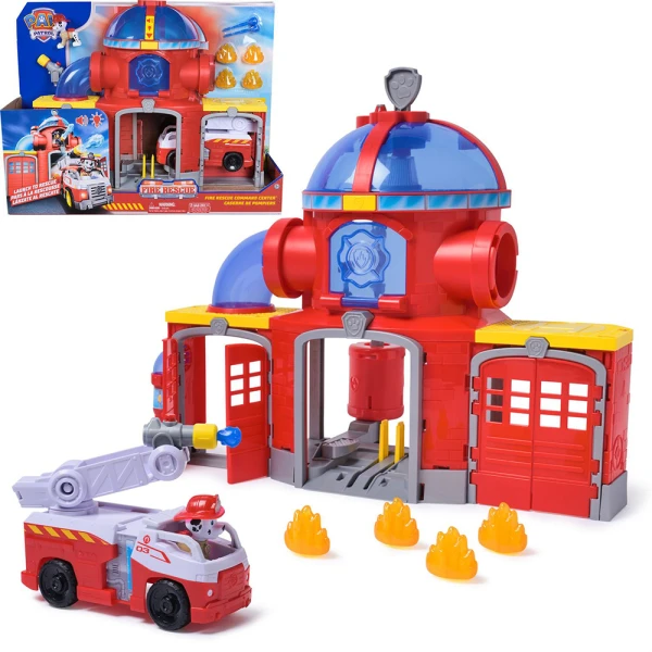 PAW PATROL ΠΥΡΟΣΒΕΣΤΙΚΟΣ ΣΤΑΘΜΟΣ FIRE RESCUE