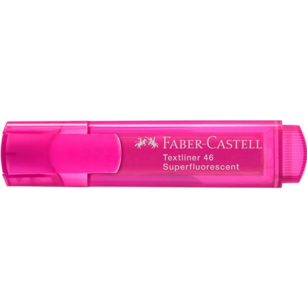 FABER-CASTELL ΥΠΟΓΡΑΜΜΙΣΤΗΣ ΦΛΟΥΟ ΡΟΖ